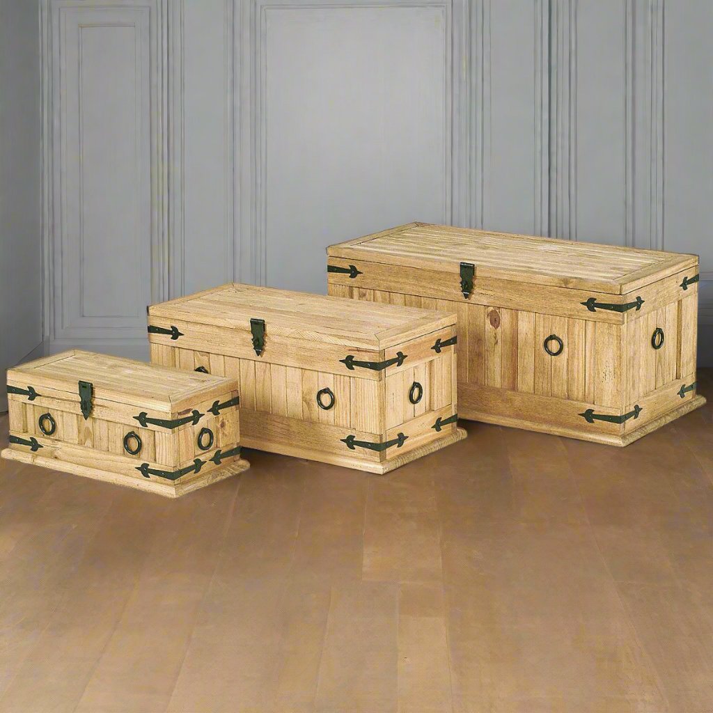 Heritage Home Storage Trunk Set | Heritage Home UK Chests