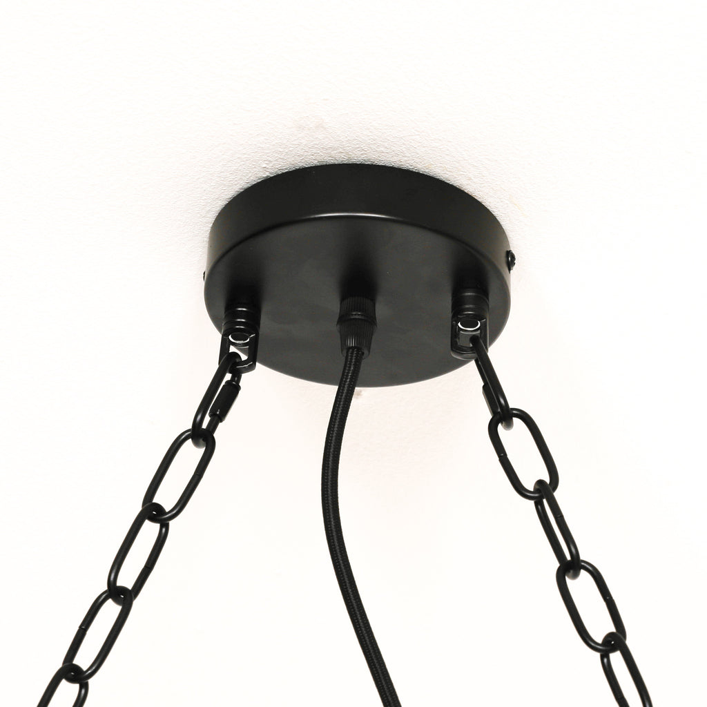 Industrial Style Wooden Ceiling light