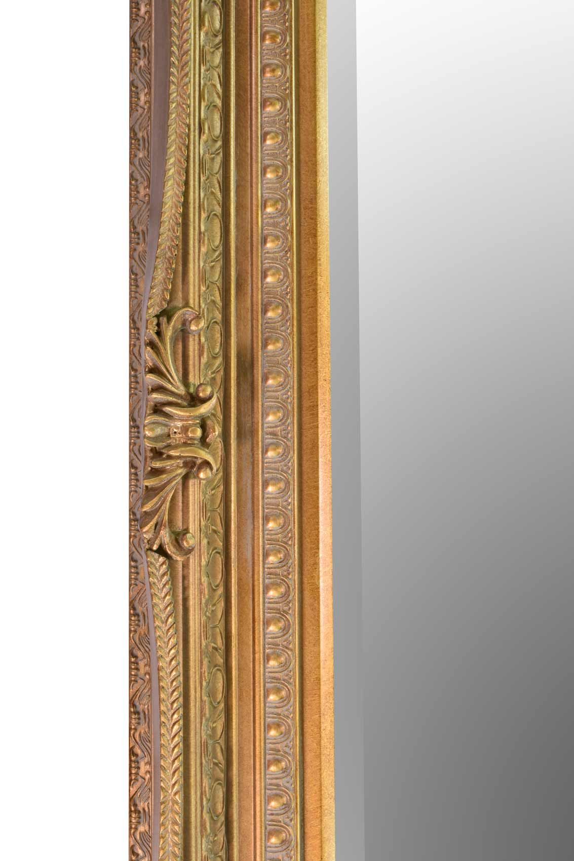 Carved Louis Gold Large Wall Mirror
