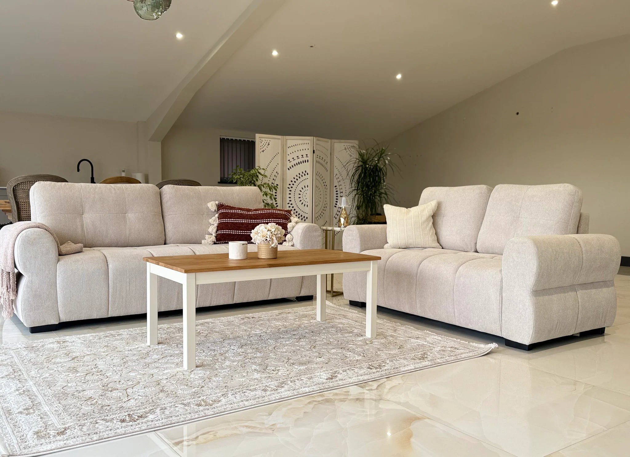 San Marino Sofa Beige 3+2 Set