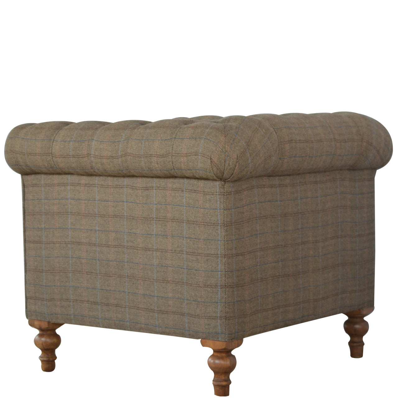Heritage Collection Chesterfield Multi Tweed Armchair
