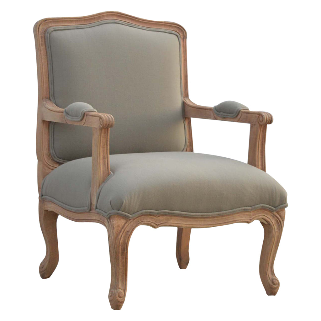 Heritage Collection French Style Upholstered Armchair