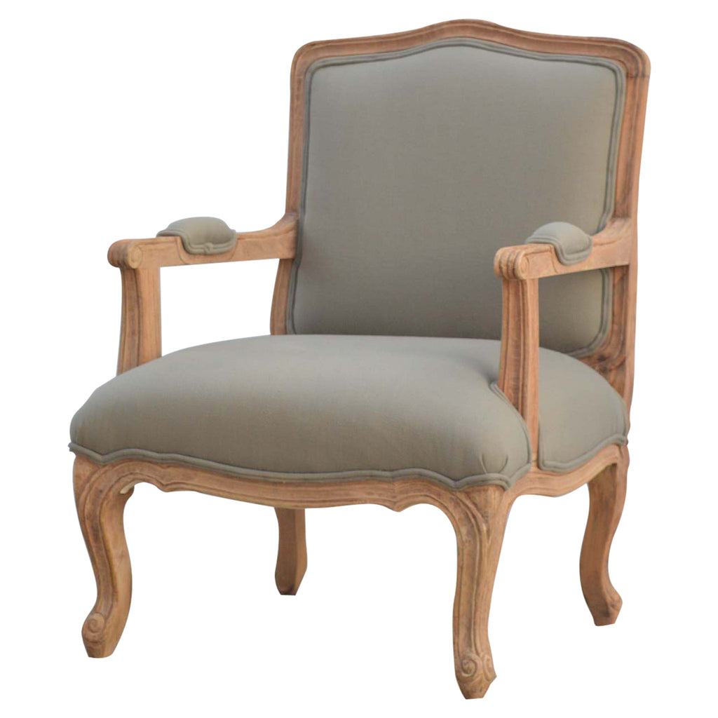 Heritage Collection French Style Upholstered Armchair