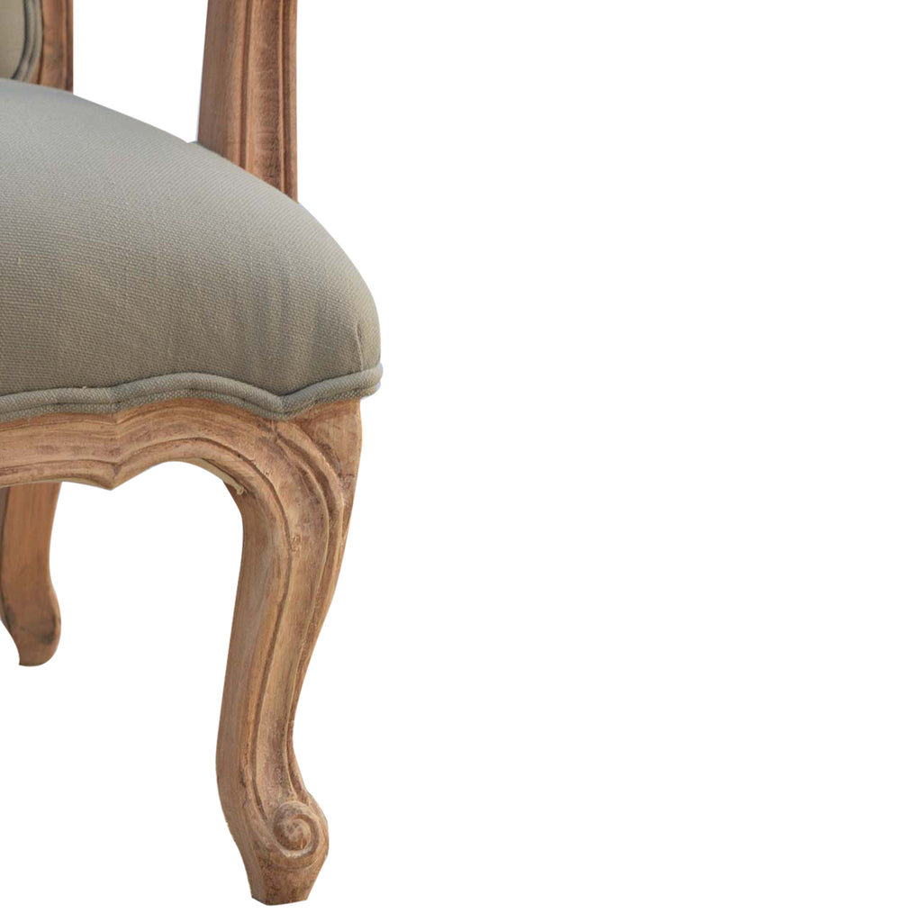 Heritage Collection French Style Upholstered Armchair