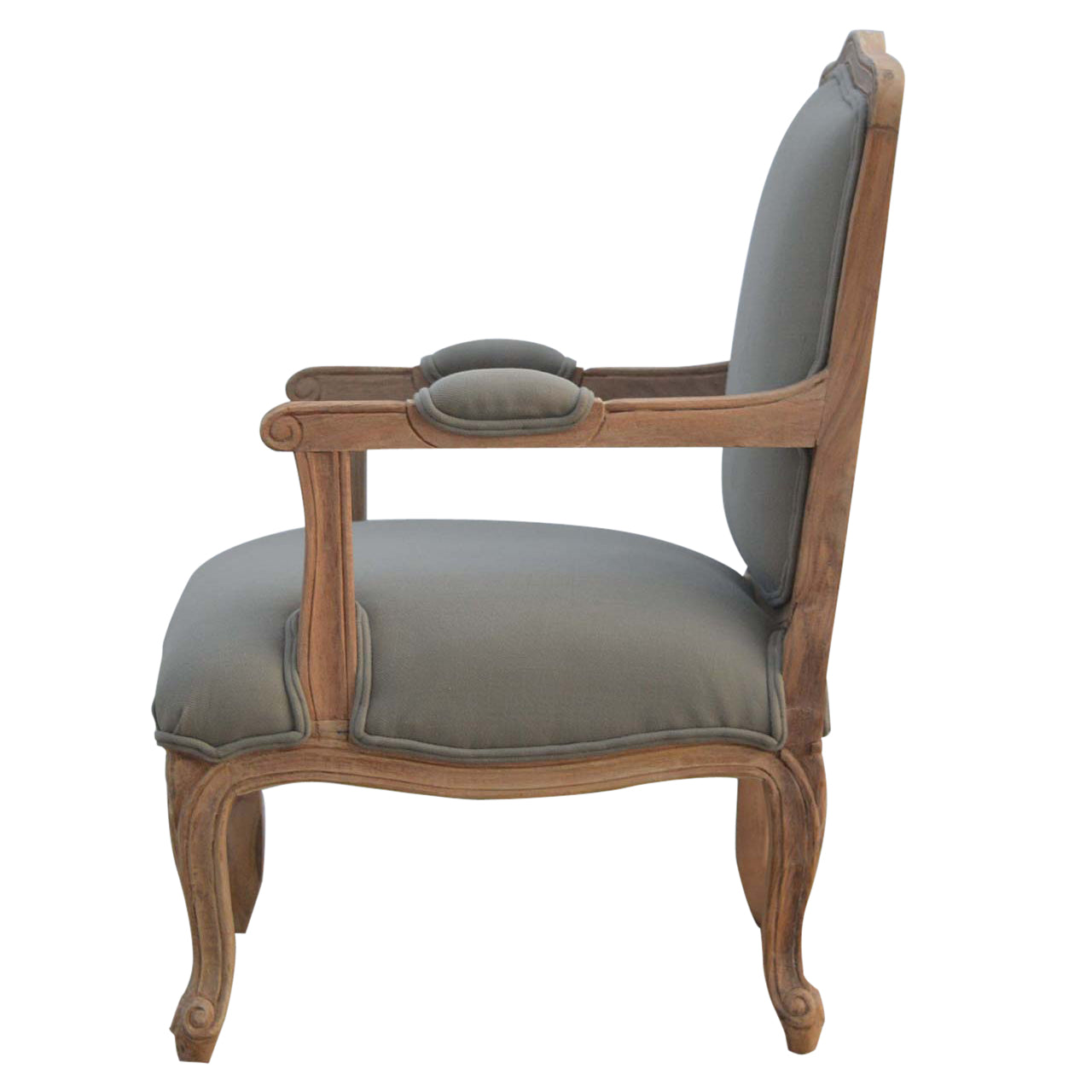 Heritage Collection French Style Upholstered Armchair