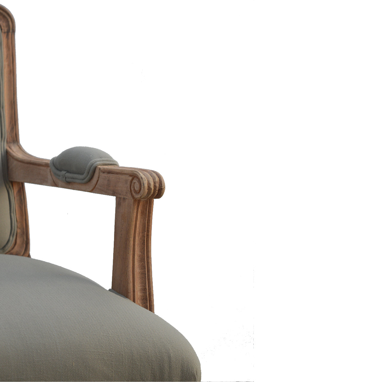 Heritage Collection French Style Upholstered Armchair