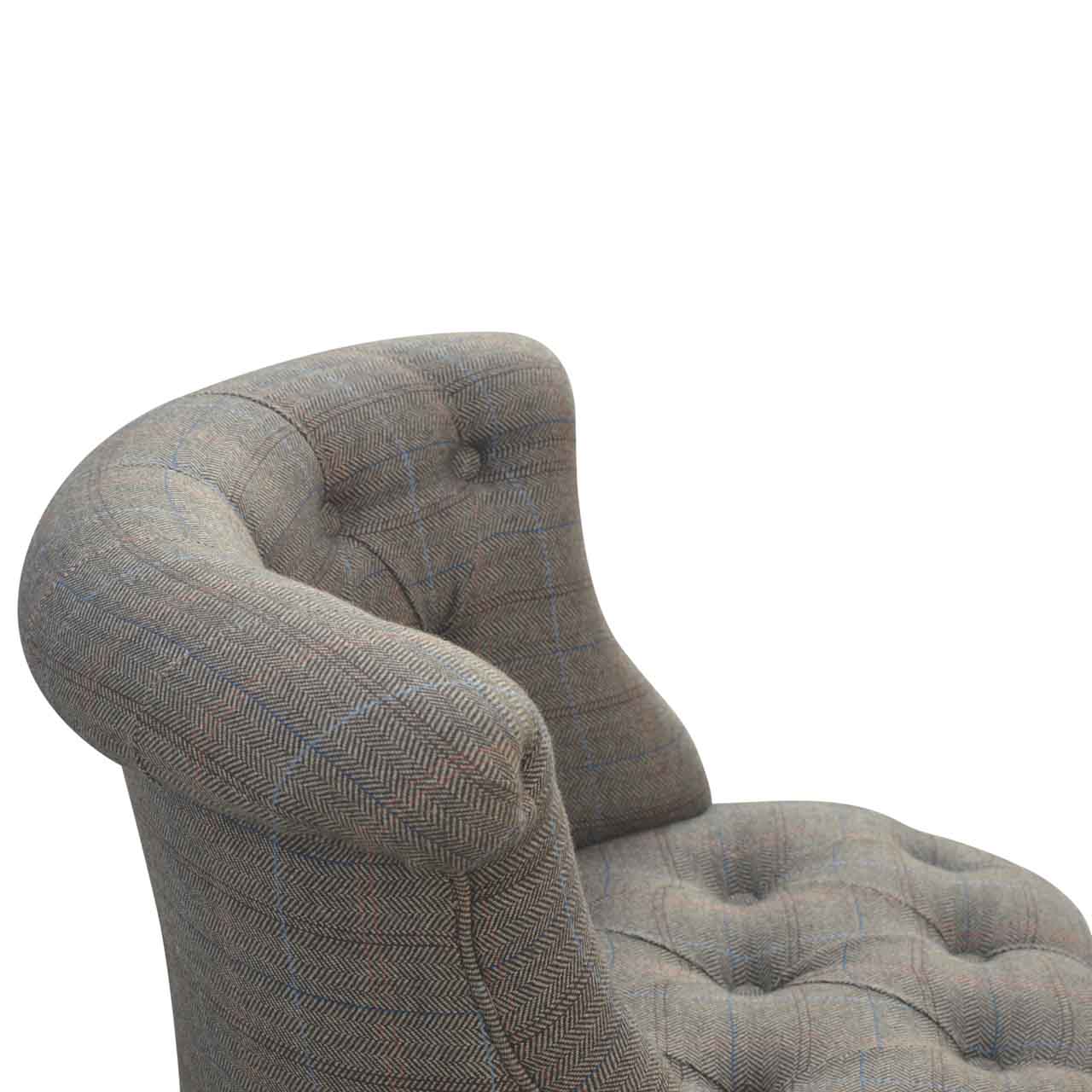 Heritage Collection Small Multi Tweed Accent Chair