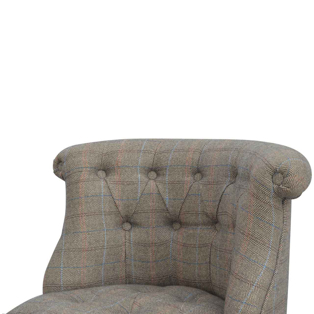 Heritage Collection Small Multi Tweed Accent Chair