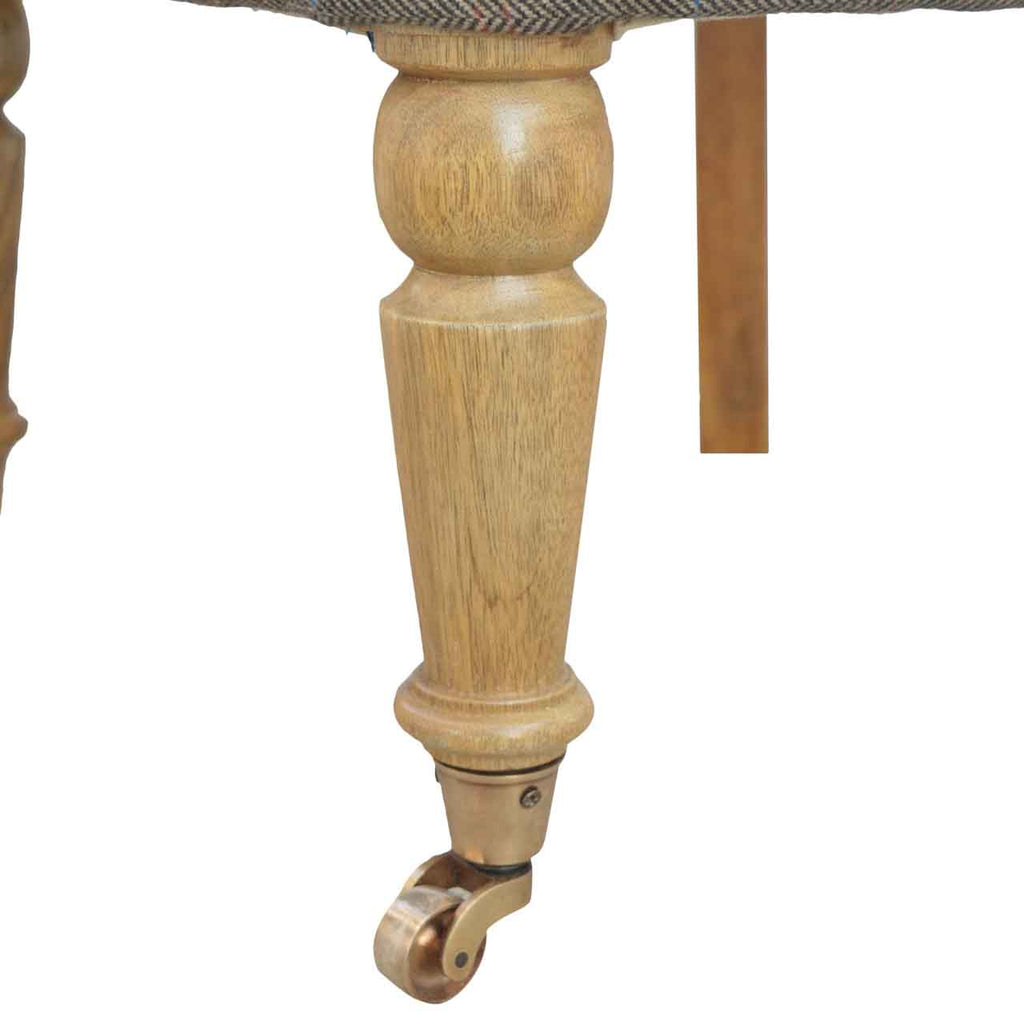 Heritage Collection Small Multi Tweed Accent Chair