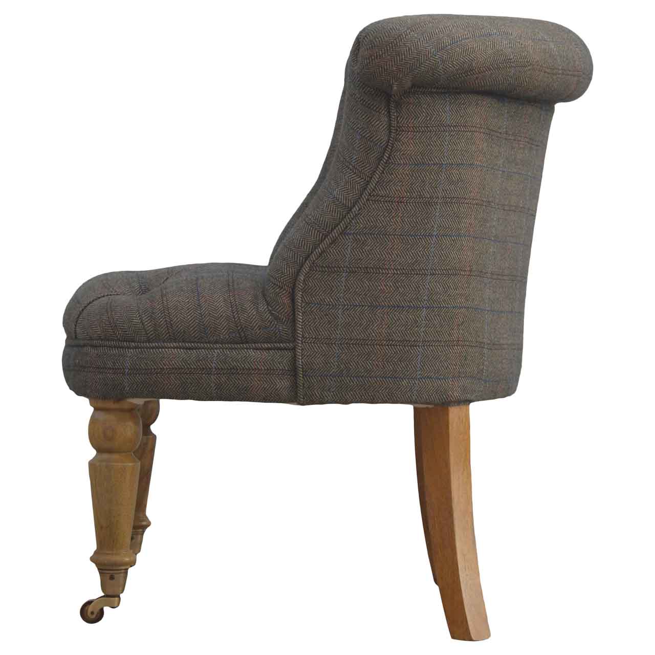 Heritage Collection Small Multi Tweed Accent Chair