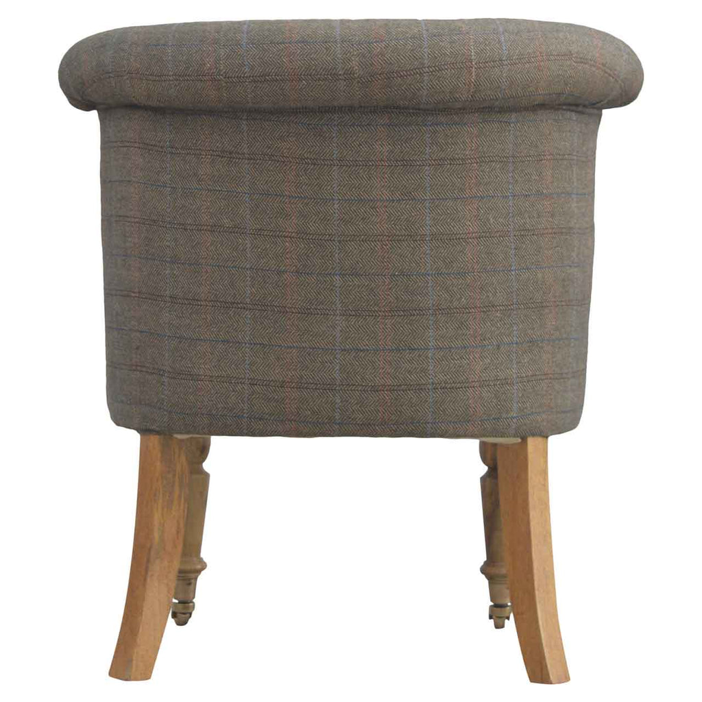 Heritage Collection Small Multi Tweed Accent Chair
