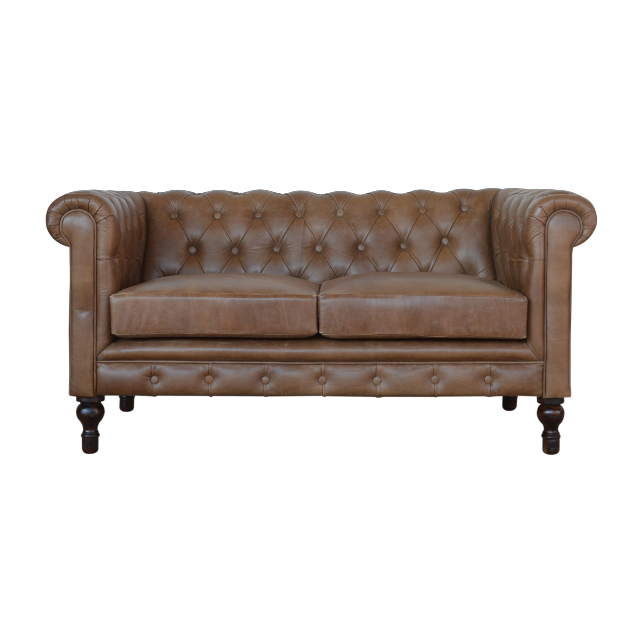 Heritage Collection Buffalo Leather Chesterfield