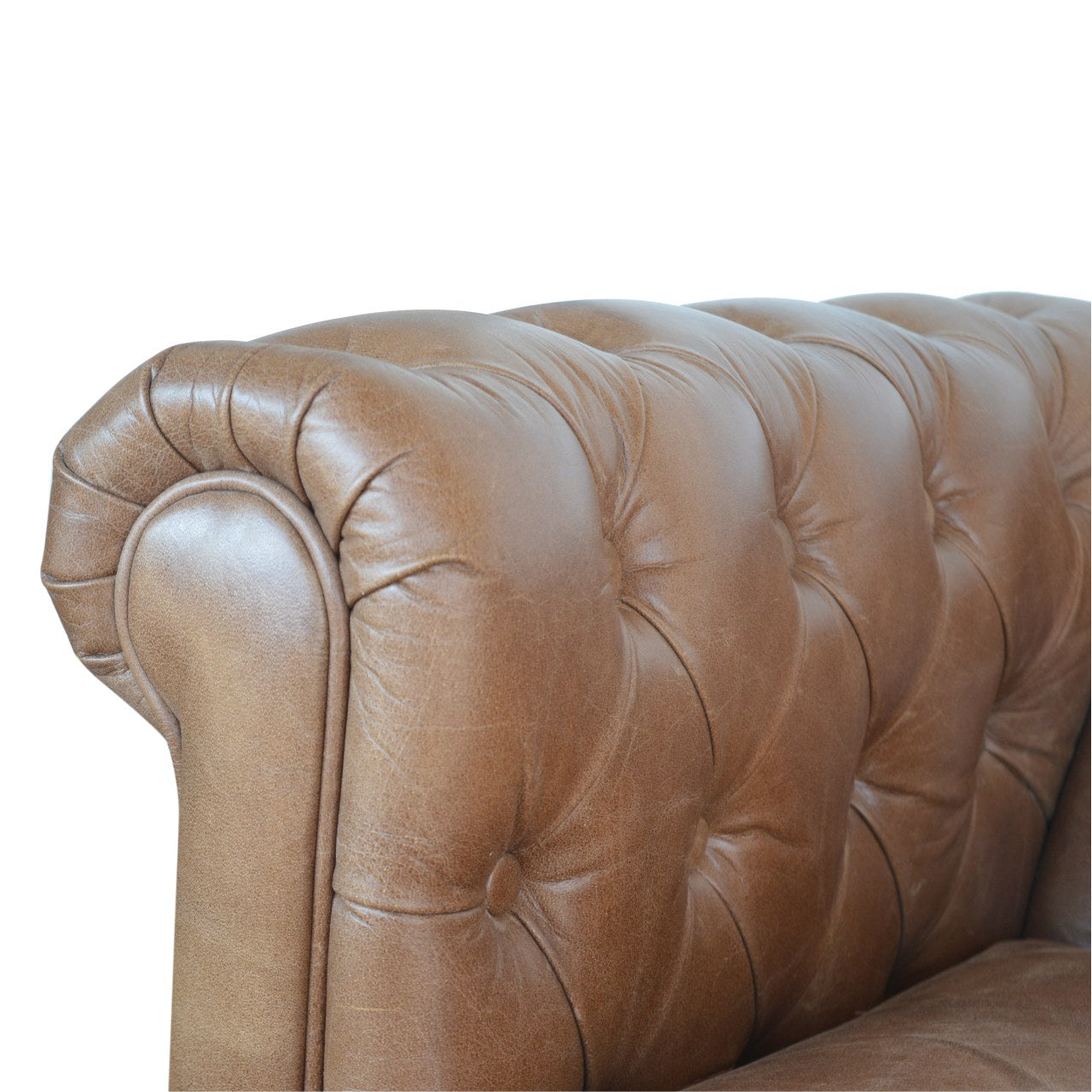 Heritage Collection Buffalo Leather Chesterfield