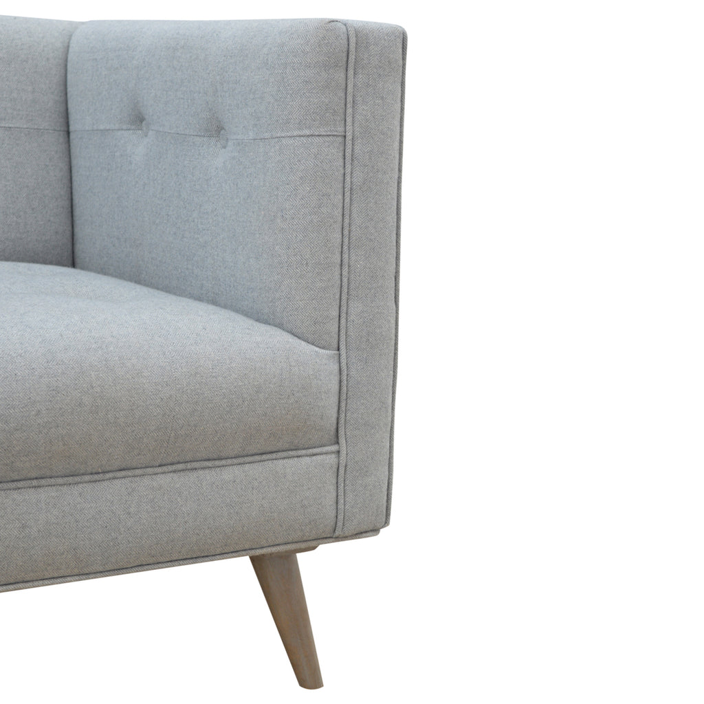 Heritage Collection Grey Tweed Armchair