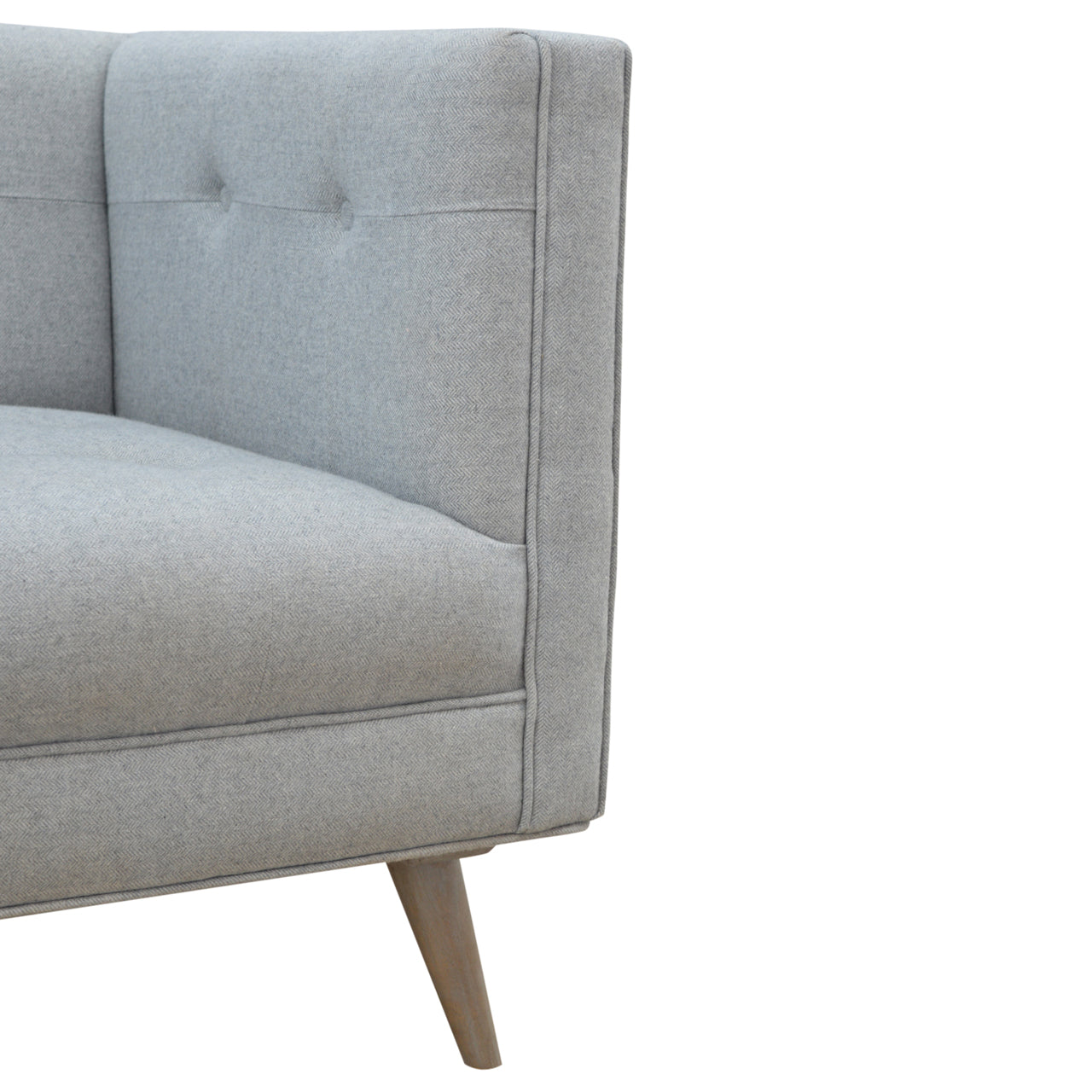 Heritage Collection Grey Tweed Armchair