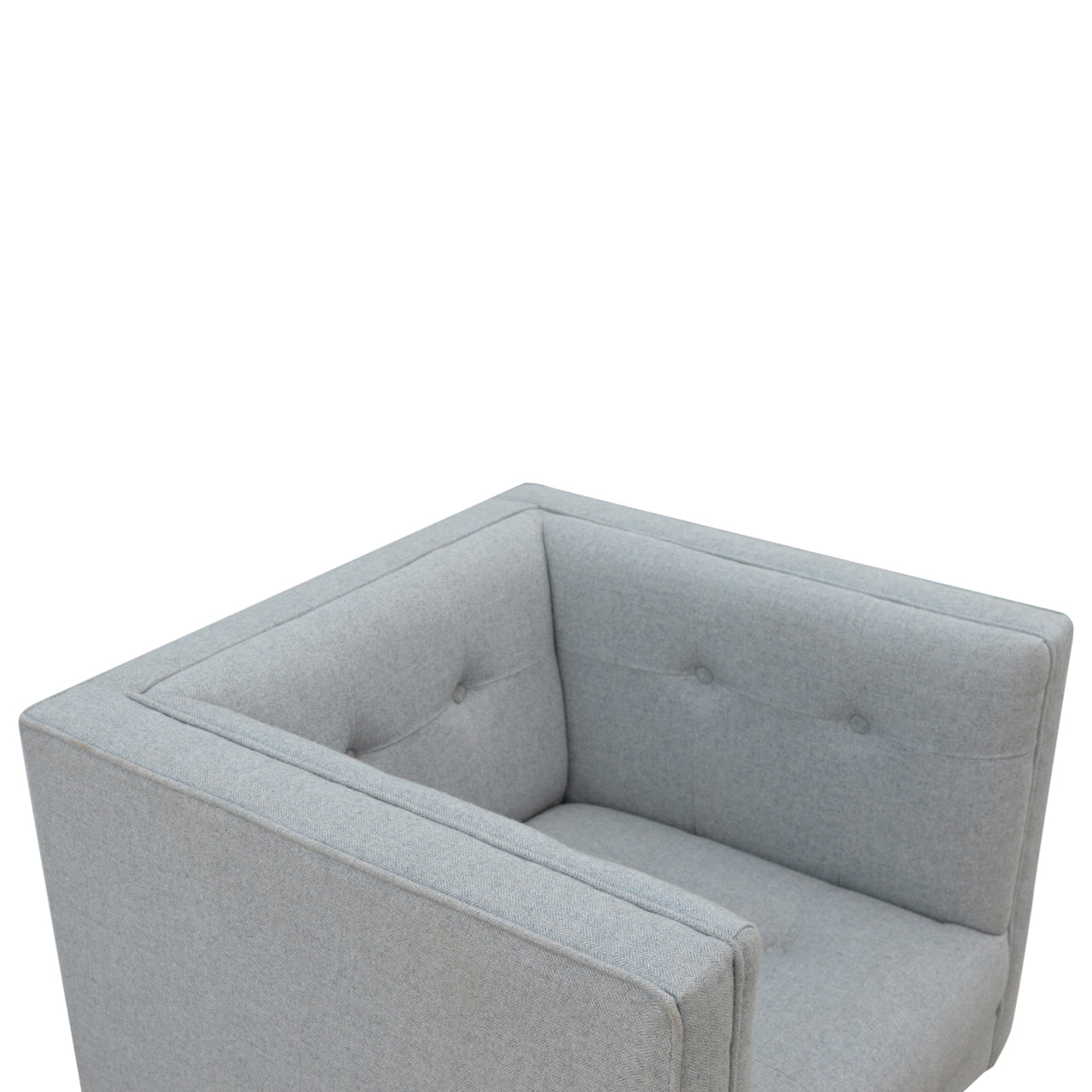 Heritage Collection Grey Tweed Armchair