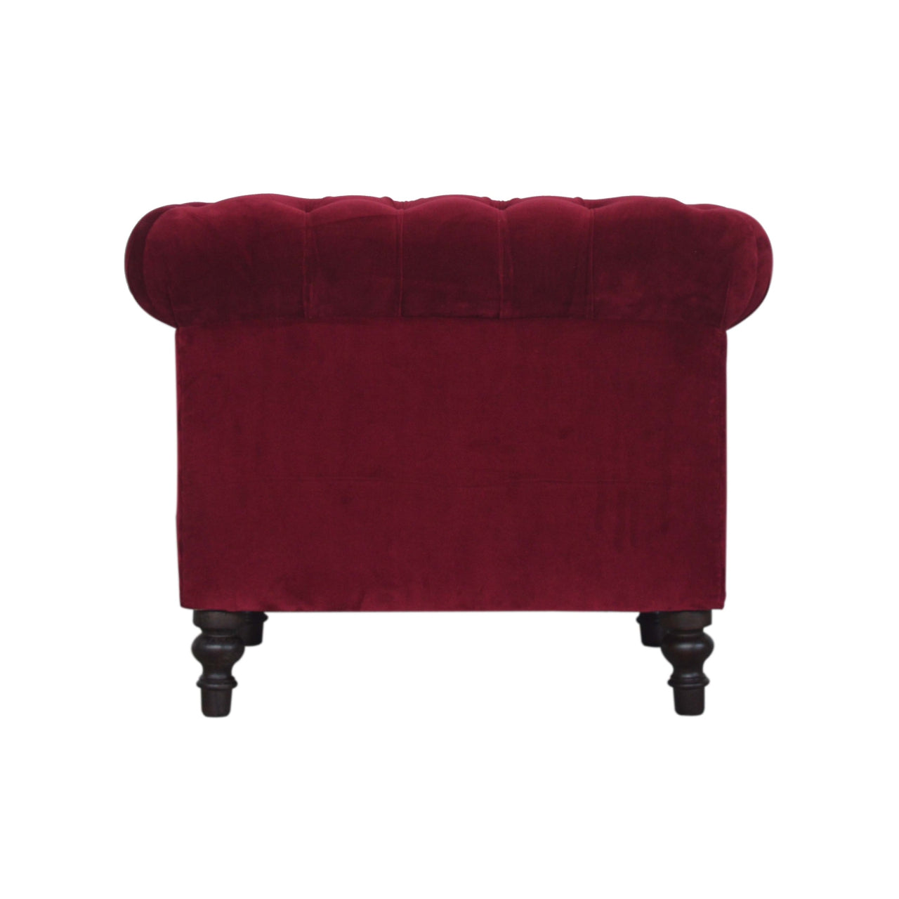 Heritage Collection Wine Red Chesterfield Armchair