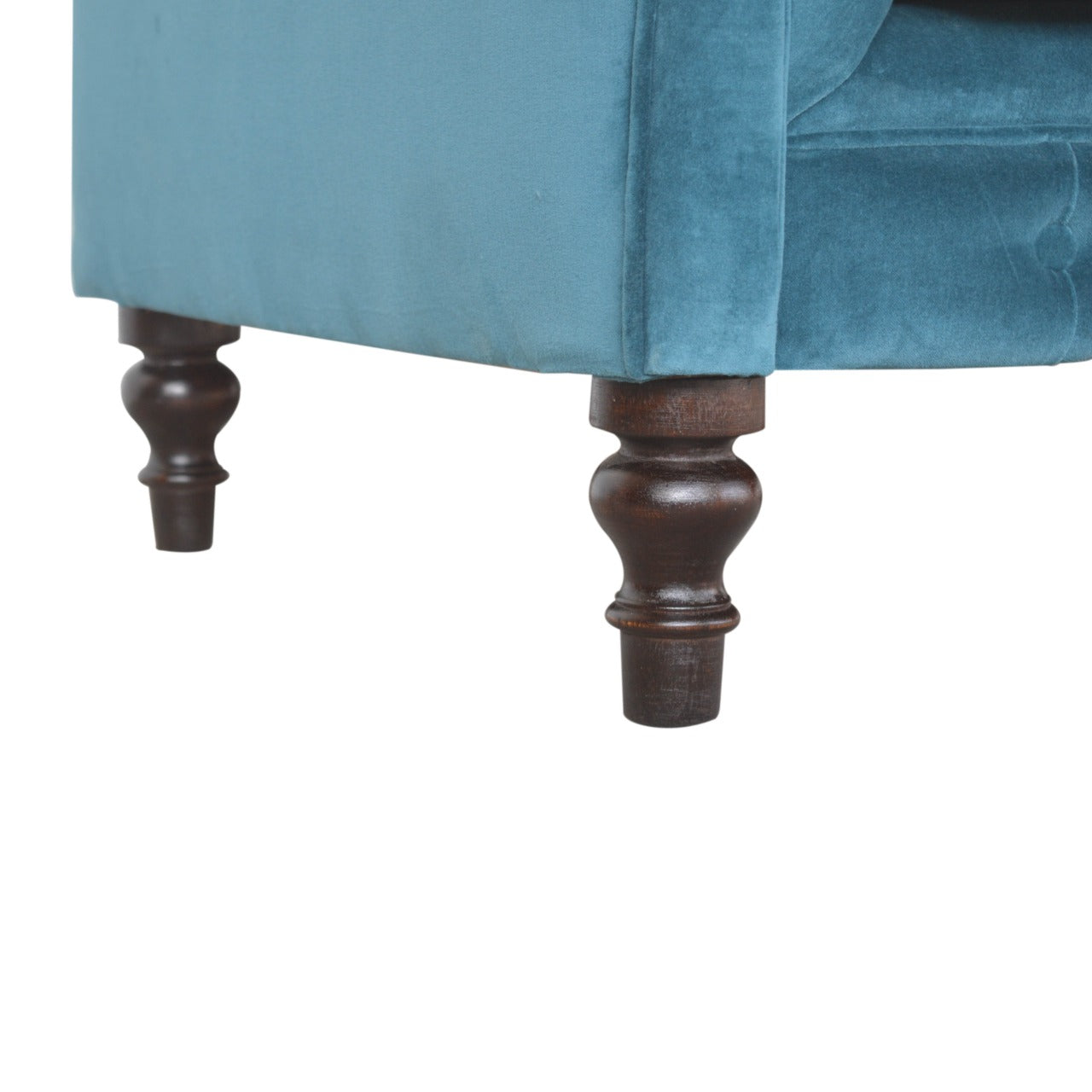 Heritage Collection Teal Chesterfield Sofa