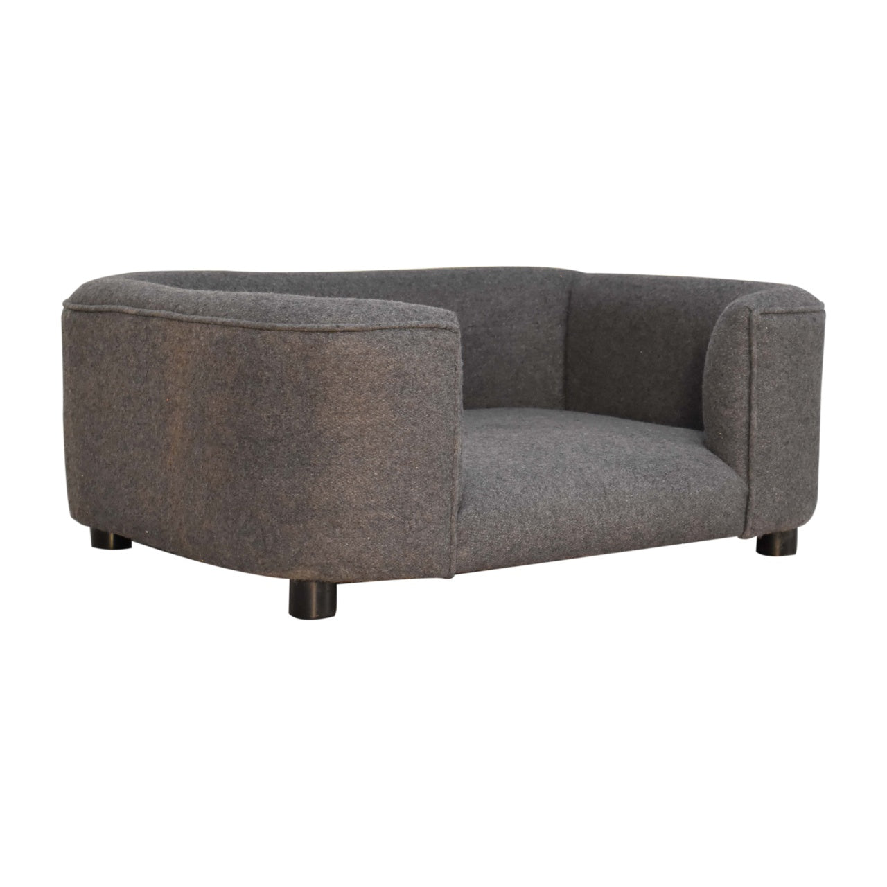 Heritage Collection Battleship Tweed Luxury Pet Sofa Bed