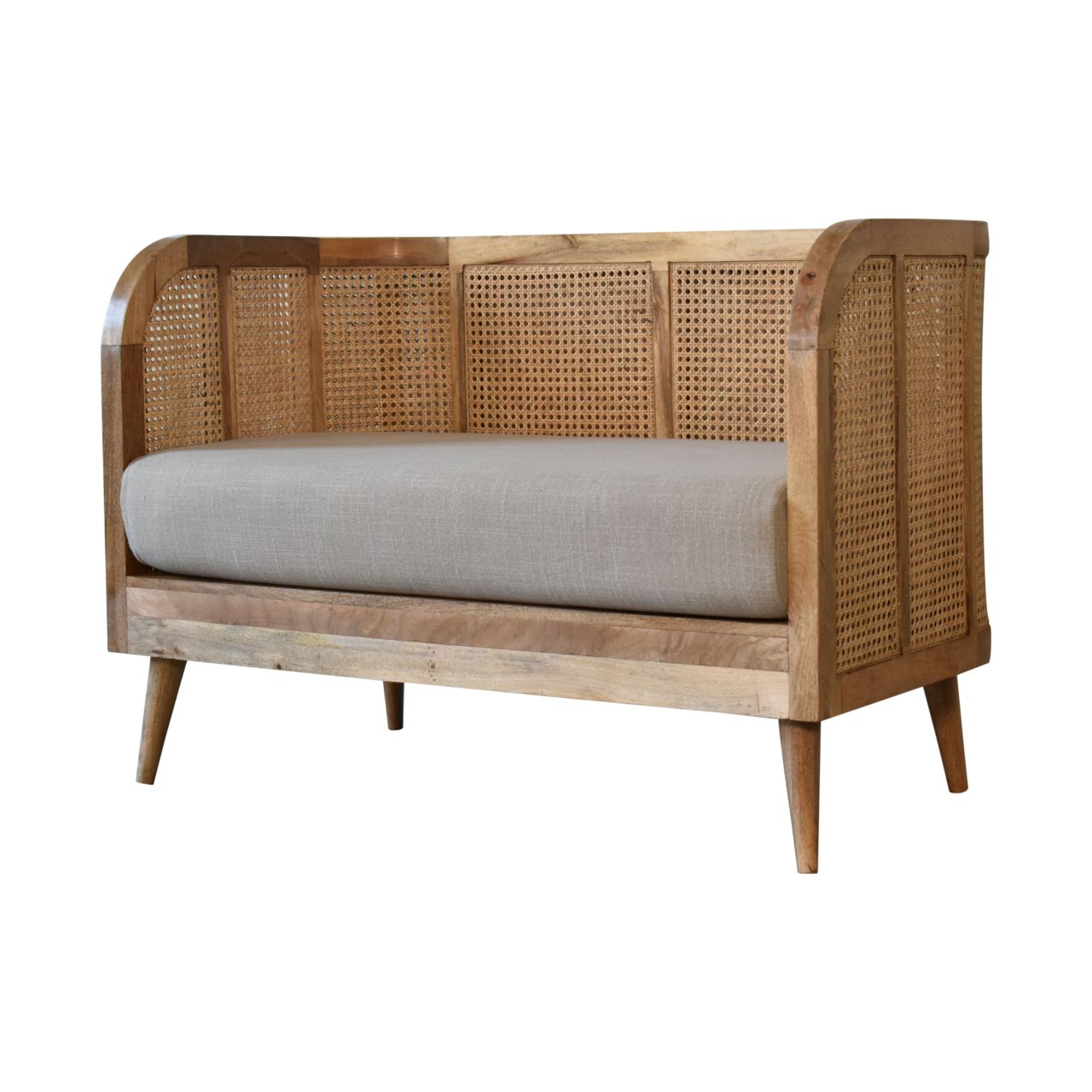 Heritage Collection Mud Linen Sofa