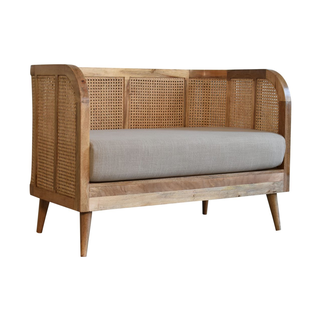 Heritage Collection Mud Linen Sofa
