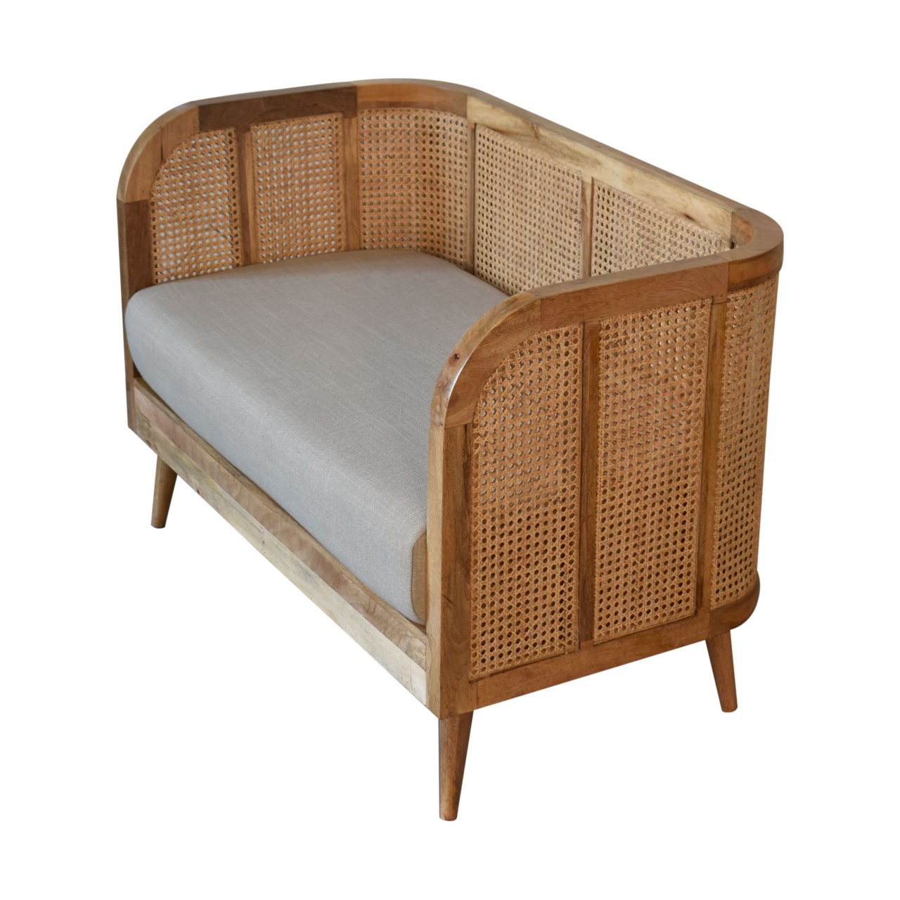 Heritage Collection Mud Linen Sofa