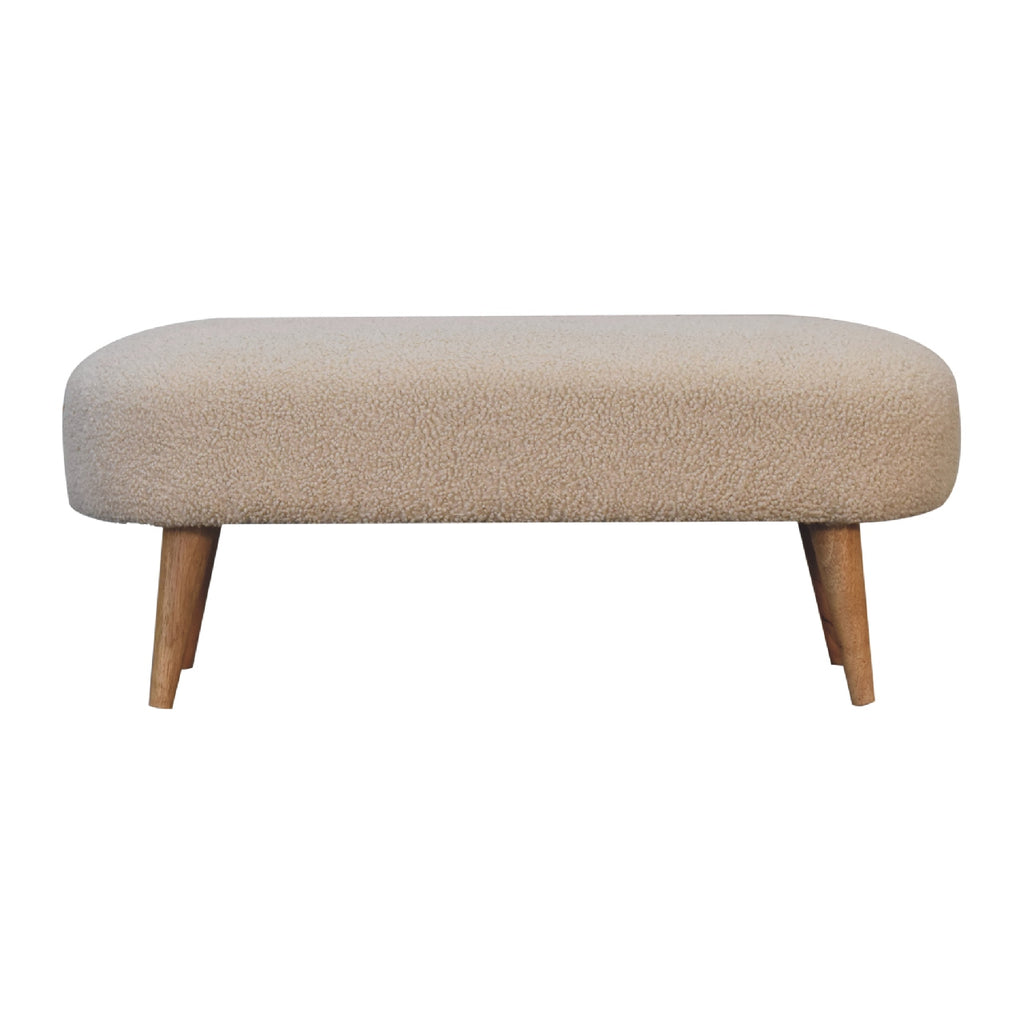 Heritage Collection Boucle Hallway Bench
