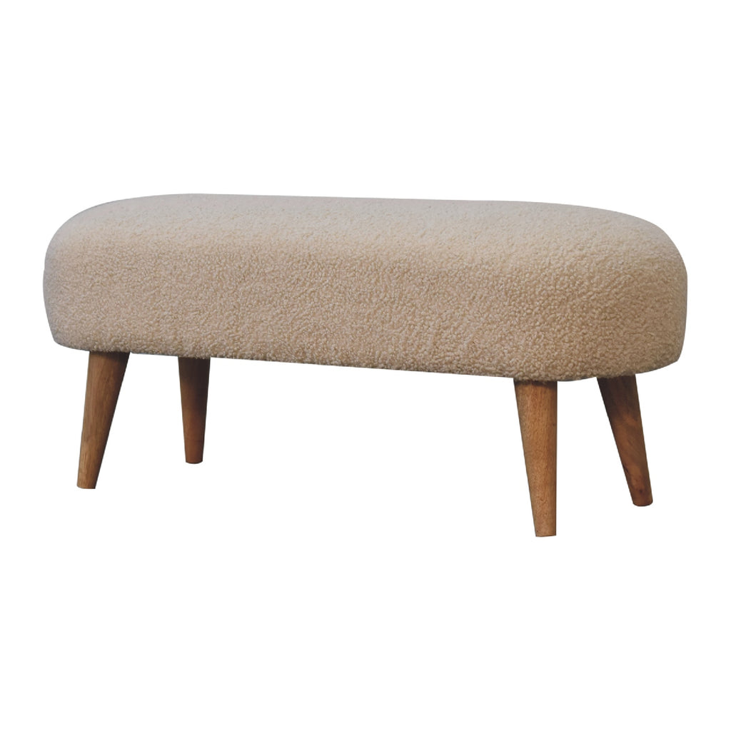 Heritage Collection Boucle Hallway Bench