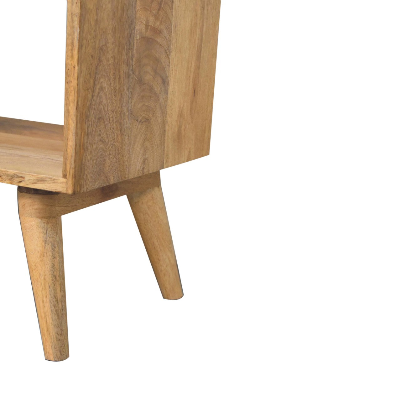 Heritage Collection Studded Linen Open Bench