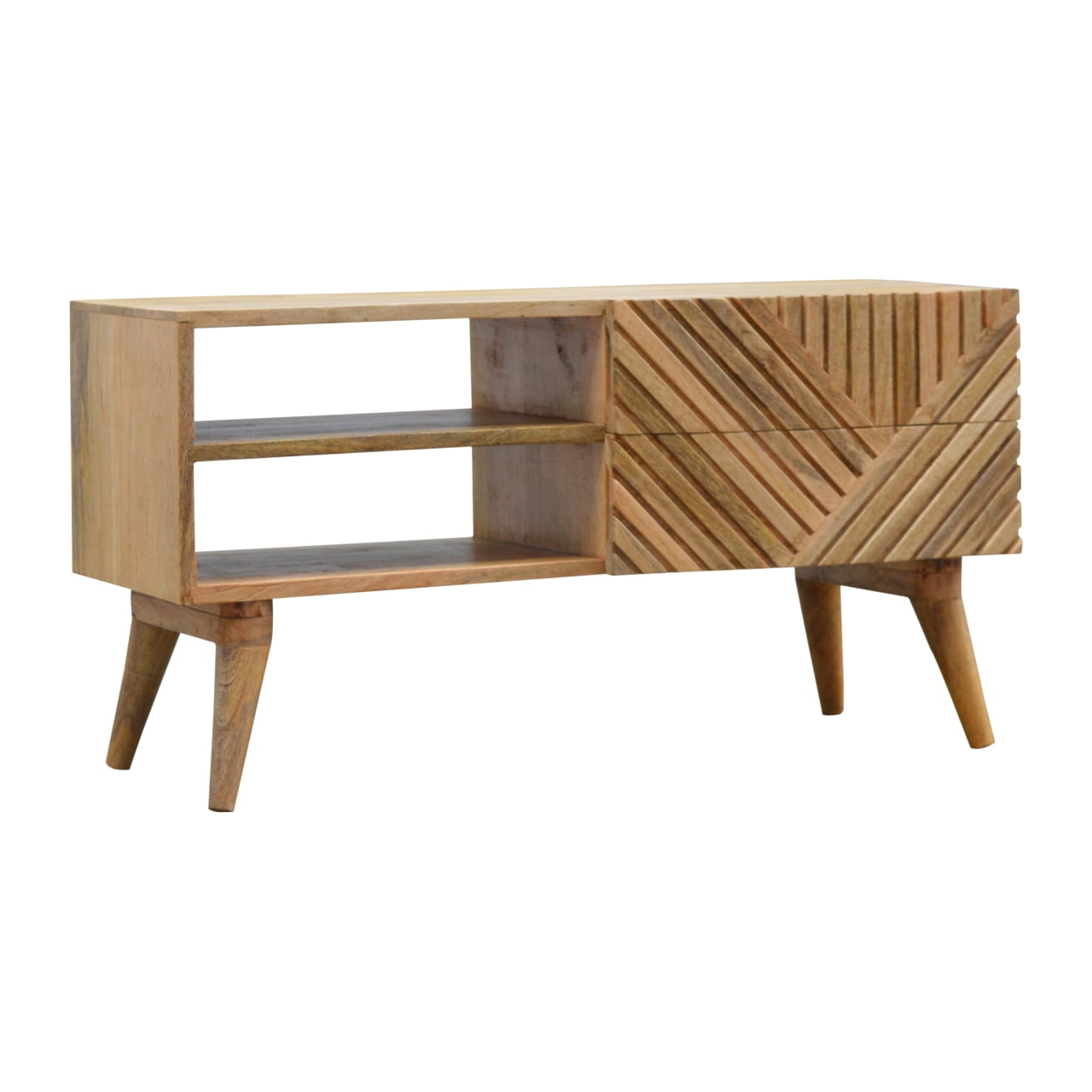 Lille Solid Wood Media Unit