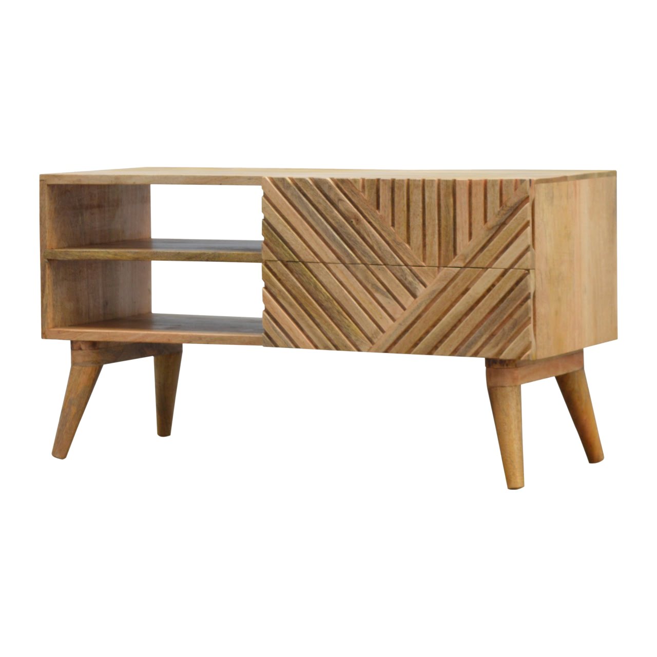 Lille Solid Wood Media Unit