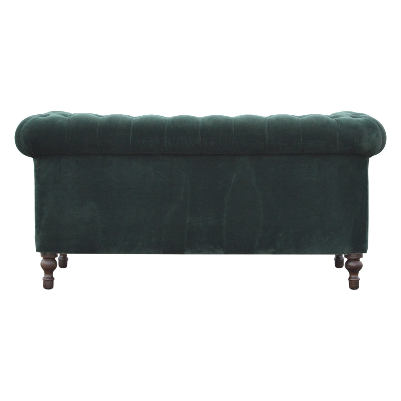 Heritage Collection Emerald Green Velvet Chesterfield