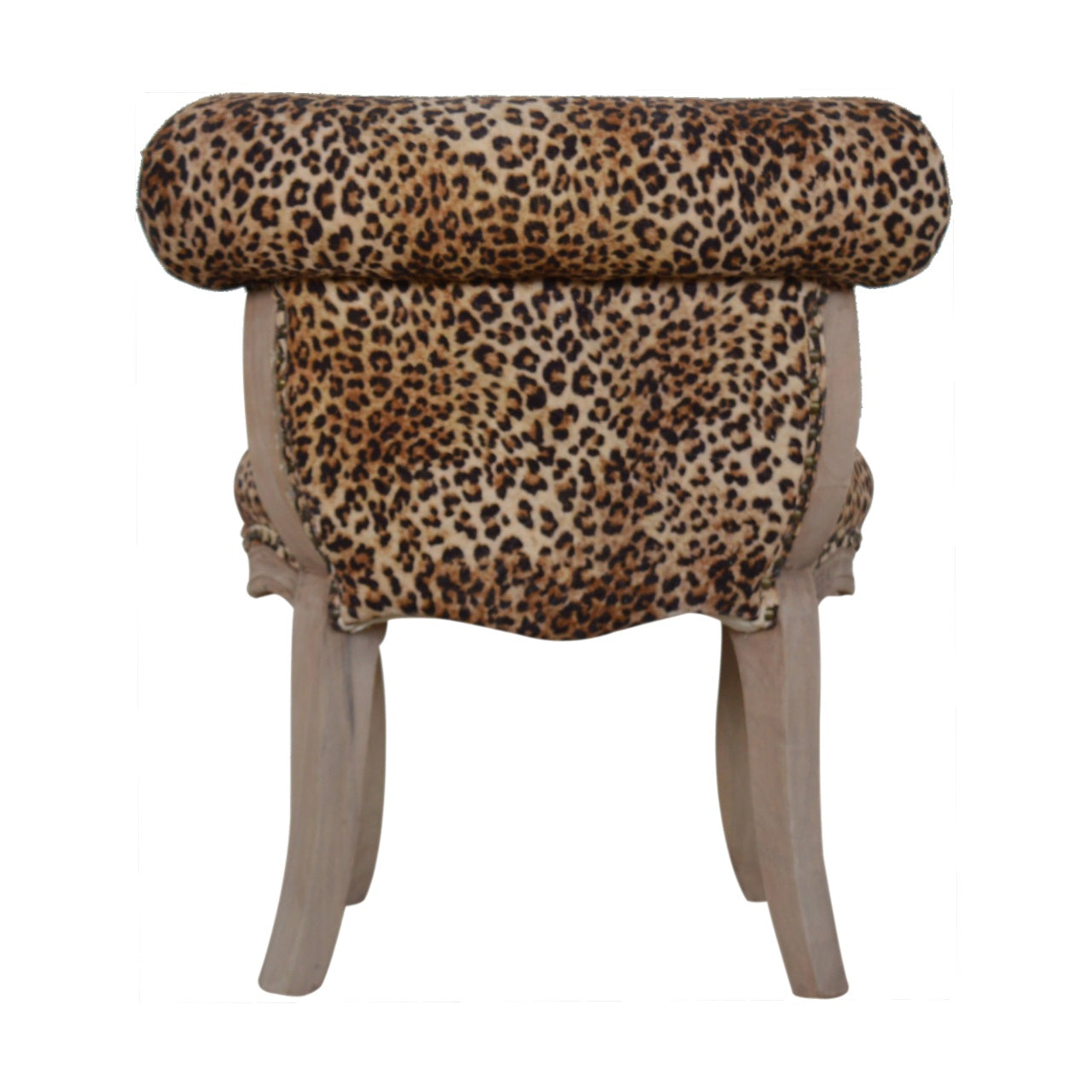 Heritage Collection Leopard Print Studded Chair