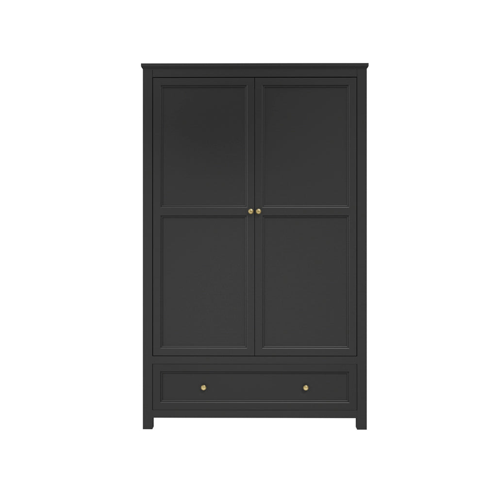 Harry Christian Home Elegance Bedroom Furniture Set in Black