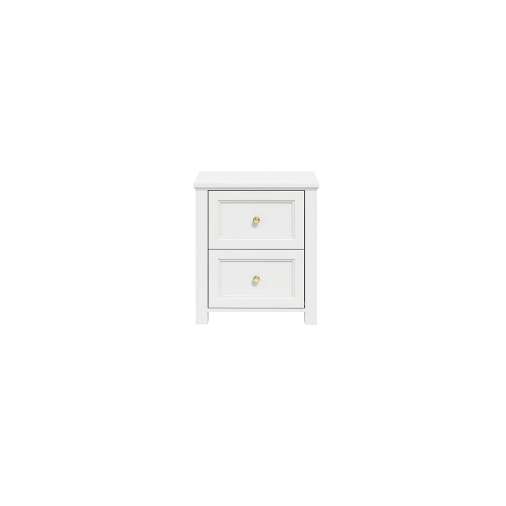 Harry Christian Home Elegance Bedroom Furniture Set in White