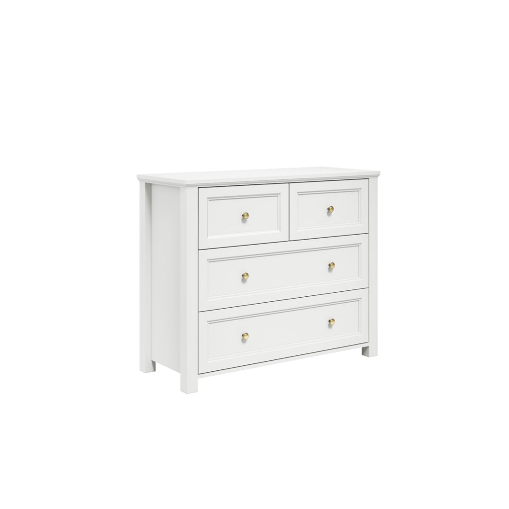Harry Christian Home Elegance Bedroom Furniture Set in White