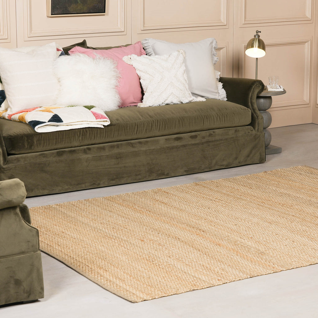 Harry Christian Home Chunky Woven Jute Rug 170x120cm
