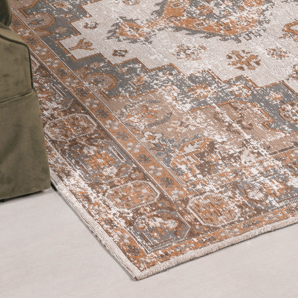 Harry Christian Home Brown Chenille Rug 170x120cm