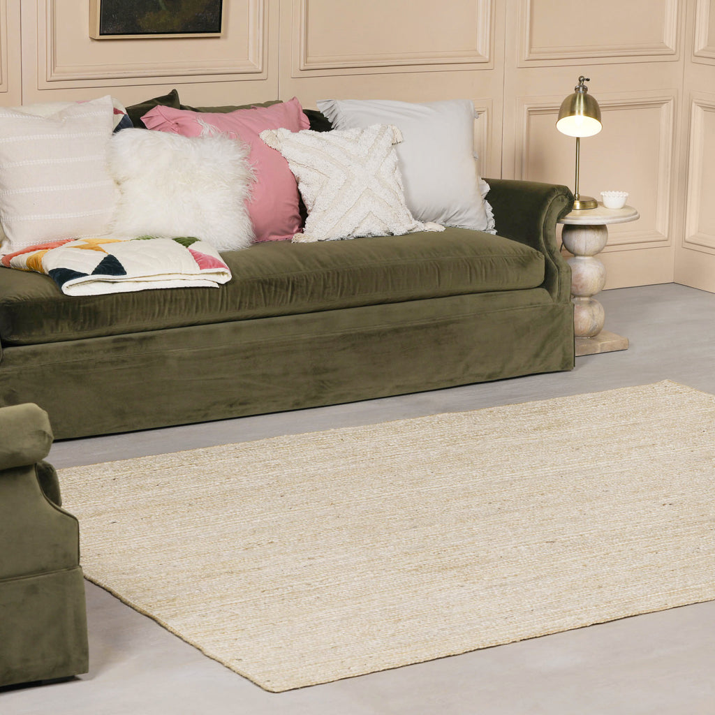Harry Christian Home Blanche Jute Weaved Rug 170x120cm