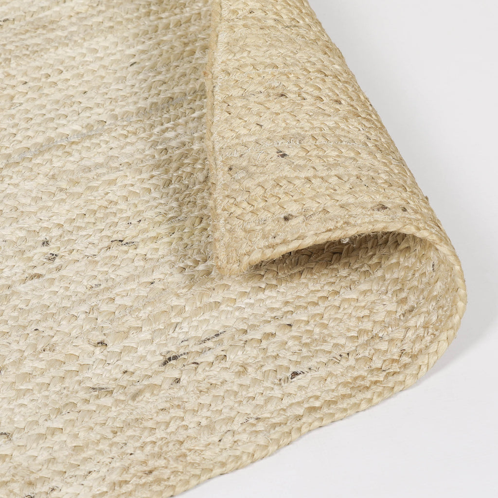 Harry Christian Home Blanche Jute Weaved Rug 170x120cm