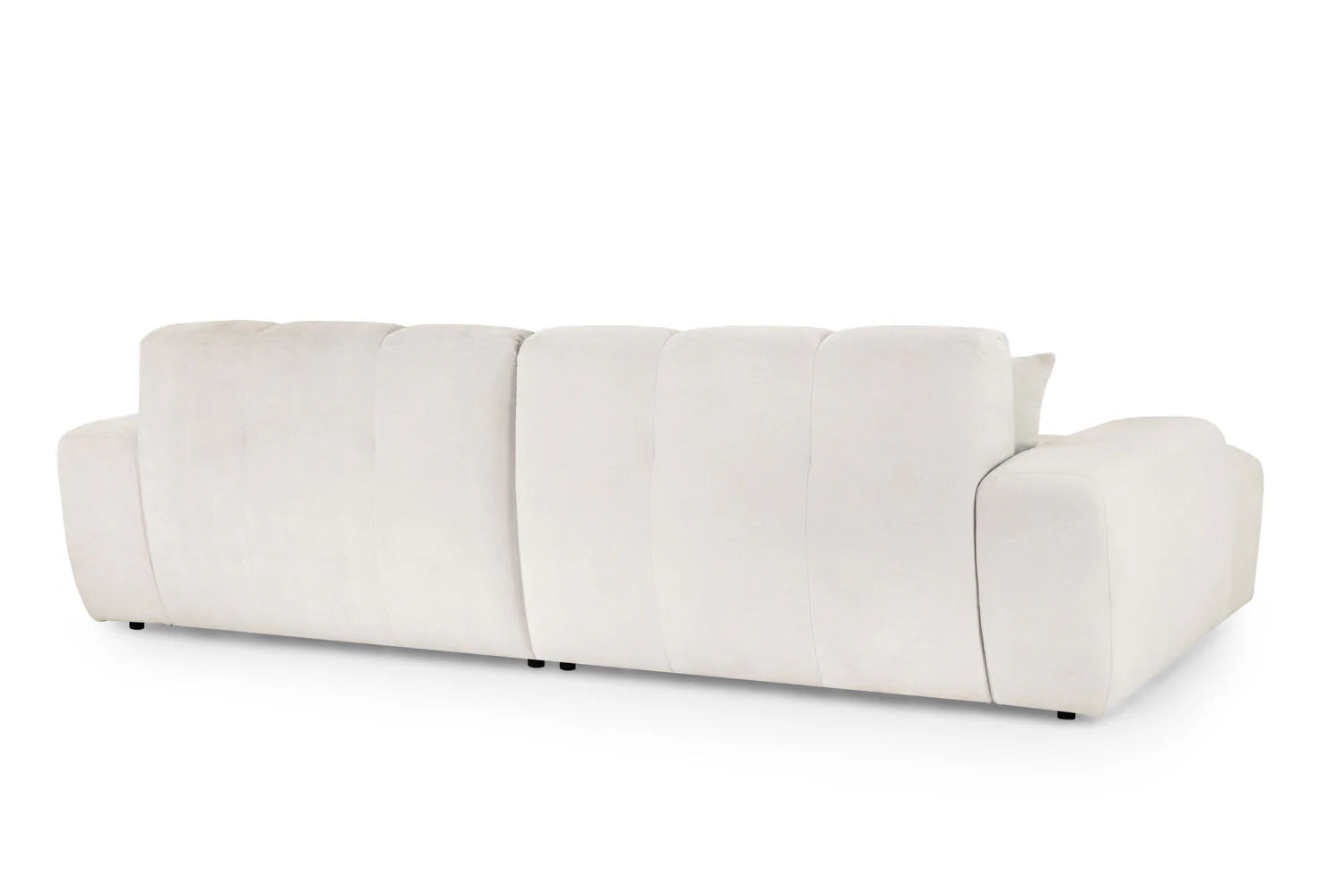 The Wiltshire Statement Left Hand Corner Sofa In Beige