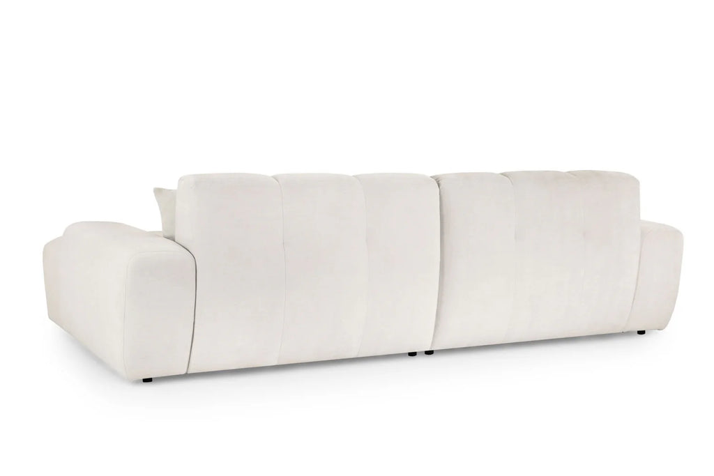 The Wiltshire Statement Right Hand Corner Sofa In Beige