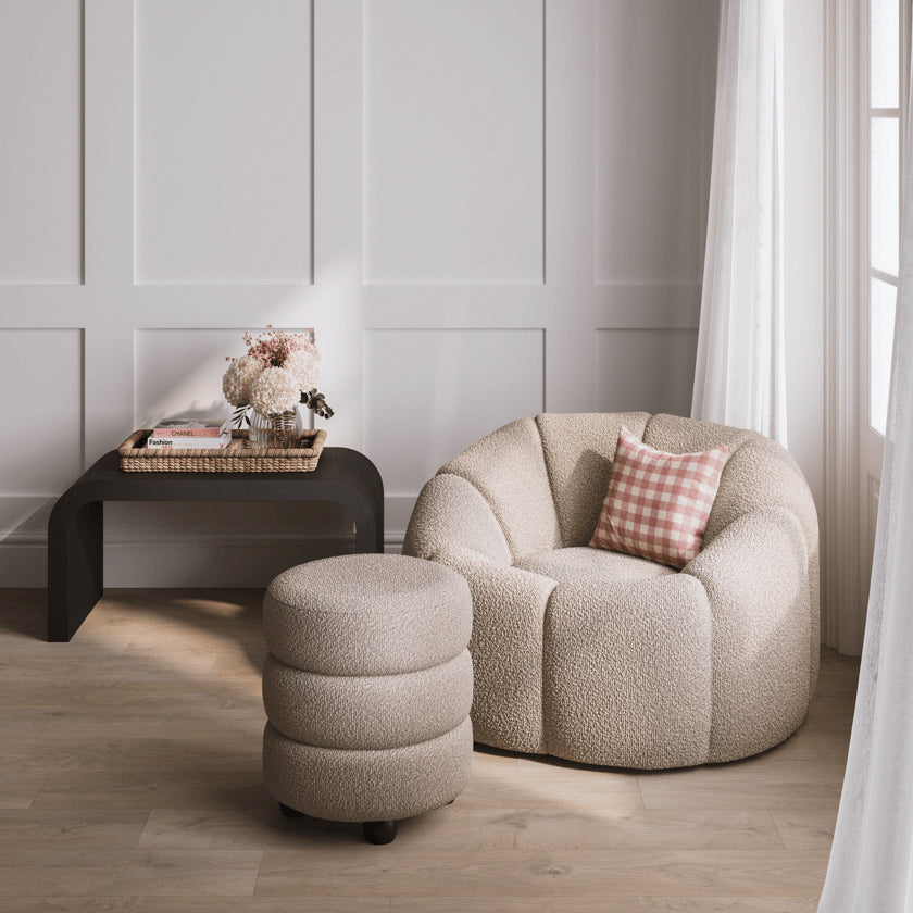 Harry Christian Home Black Arched Coffee Table