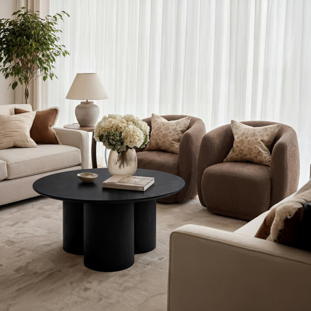 Harry Christian Home Lane Black Coffee Table