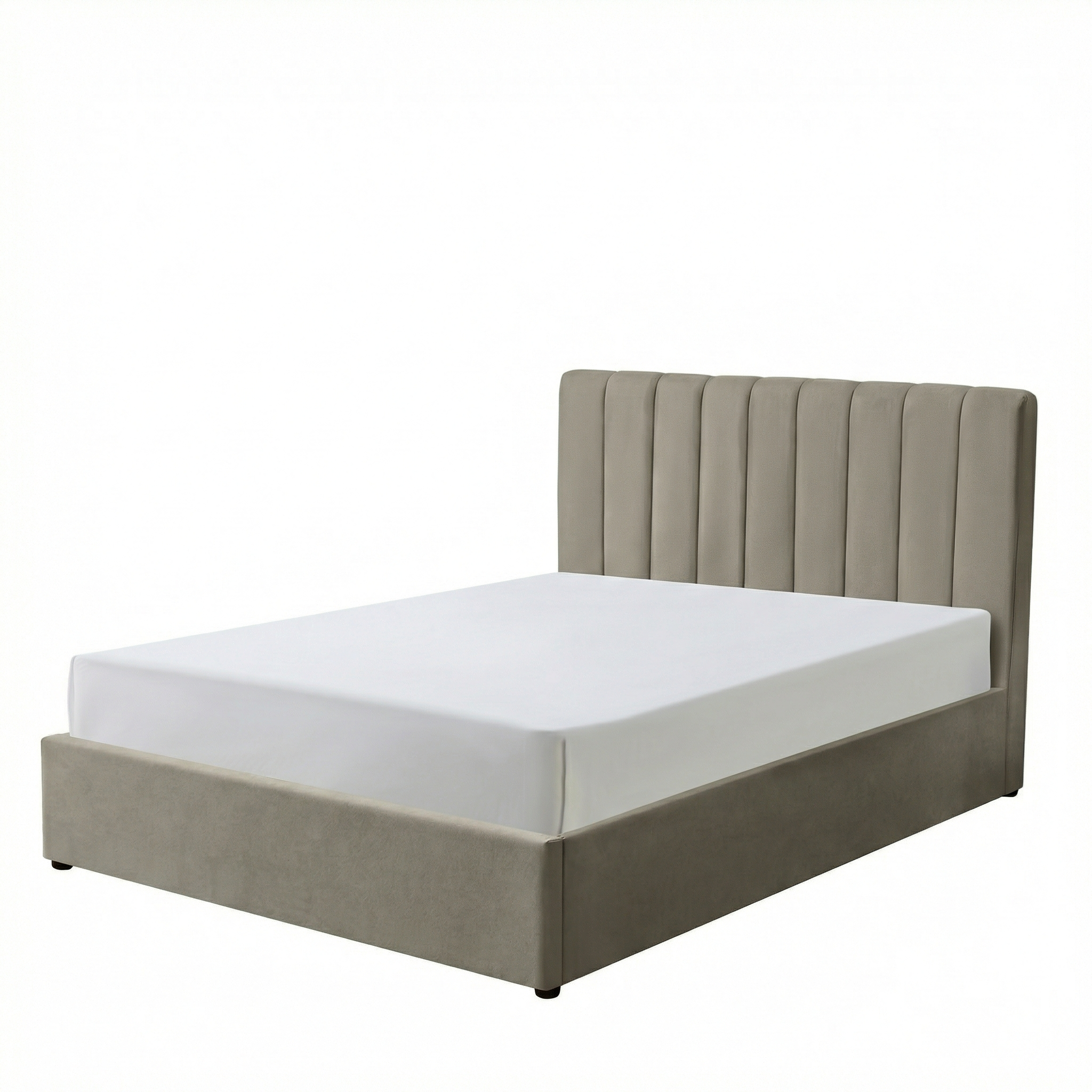 Harold Double Ottoman Storage Bed with Memory Foam Mattress (5 COLOUR CHOICES)