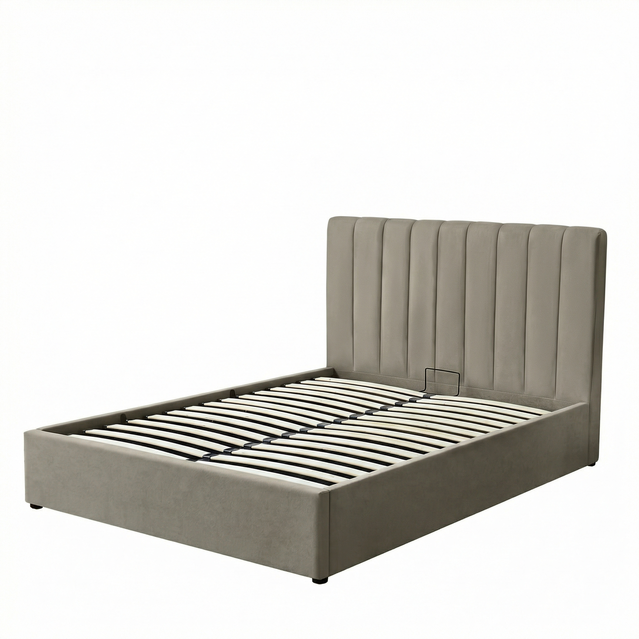 Harold Double Ottoman Storage Bed with Memory Foam Mattress (5 COLOUR CHOICES)