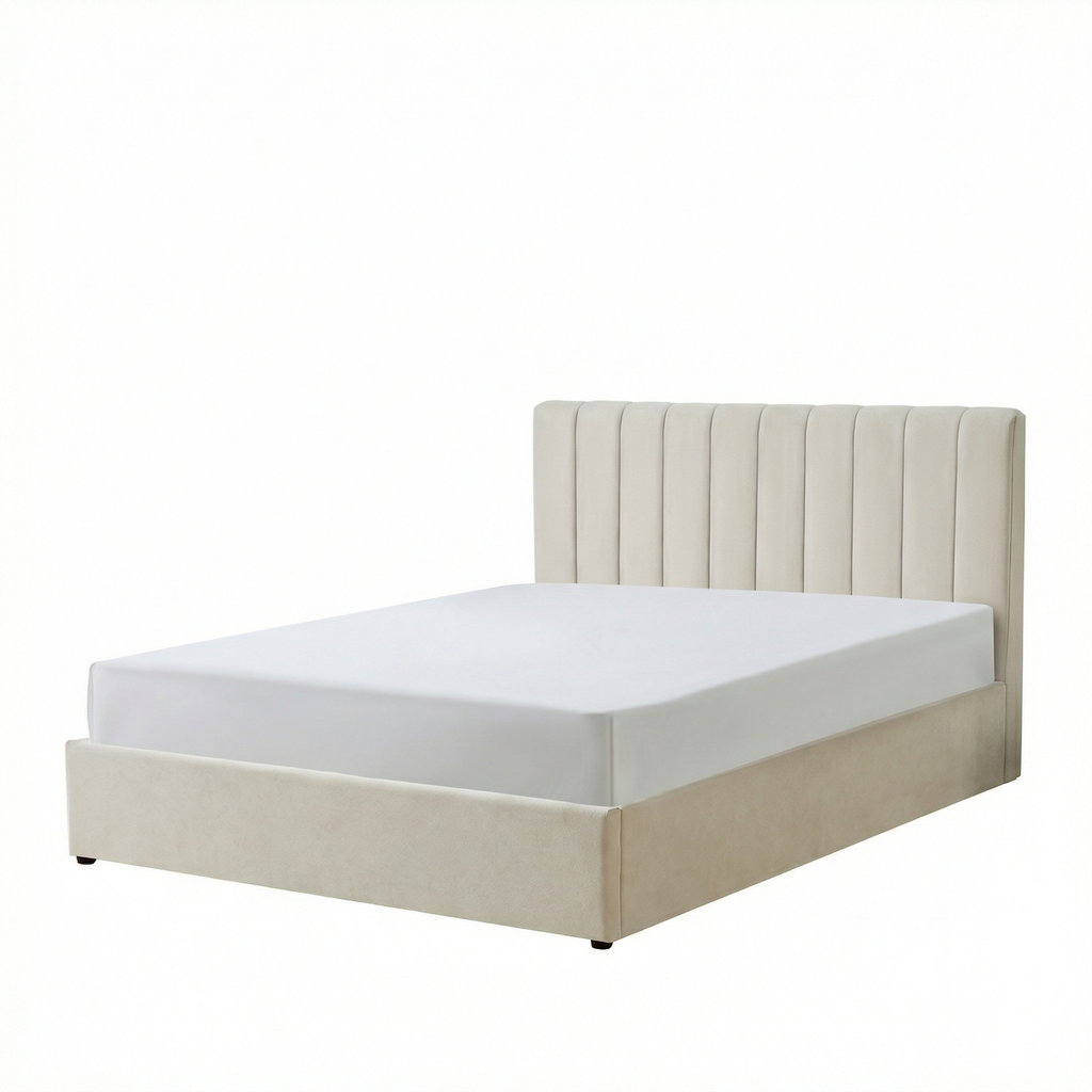 Harold Kingsize Ottoman Storage Bed with Memory Foam Mattress (5 COLOUR CHOICES)