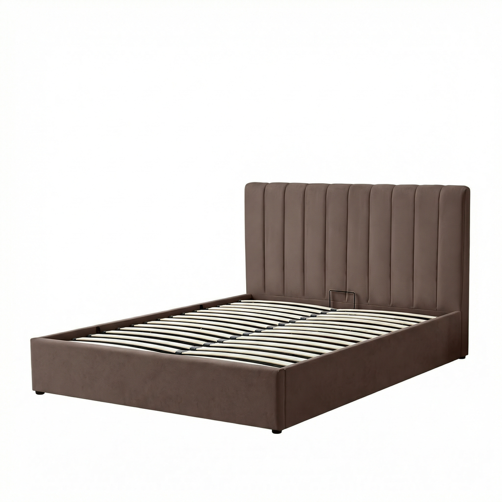 Harold Kingsize Ottoman Storage Bed with Memory Foam Mattress (5 COLOUR CHOICES)