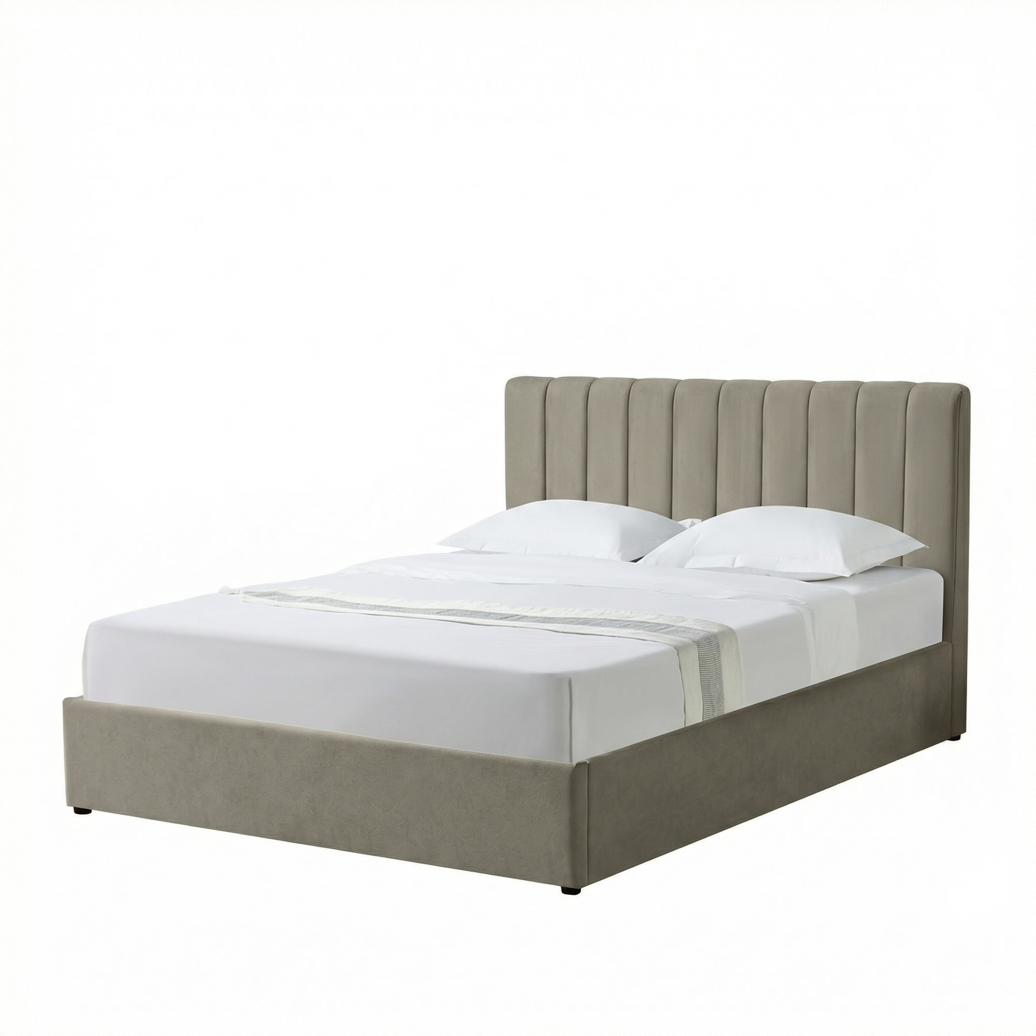 Harold Kingsize Ottoman Storage Bed with Memory Foam Mattress (5 COLOUR CHOICES)