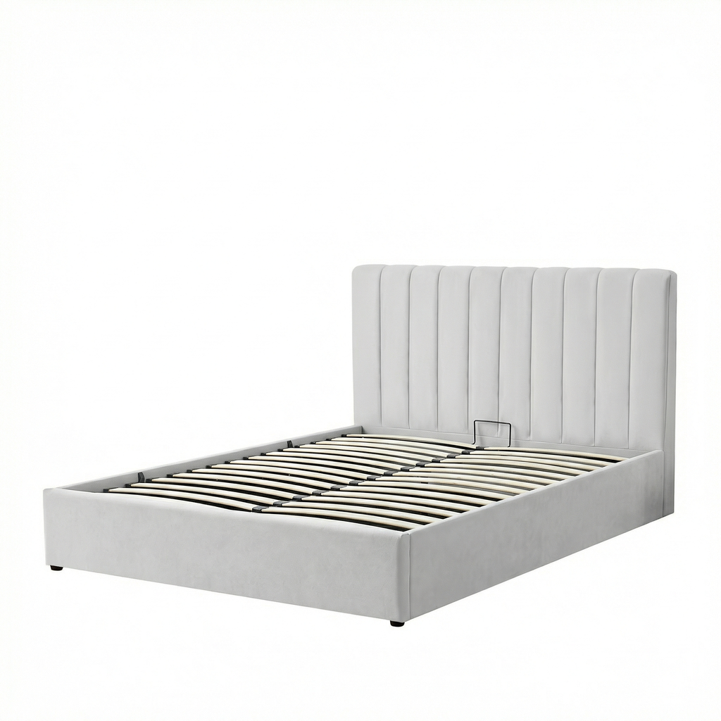 Harold Kingsize Ottoman Storage Bed with Memory Foam Mattress (5 COLOUR CHOICES)